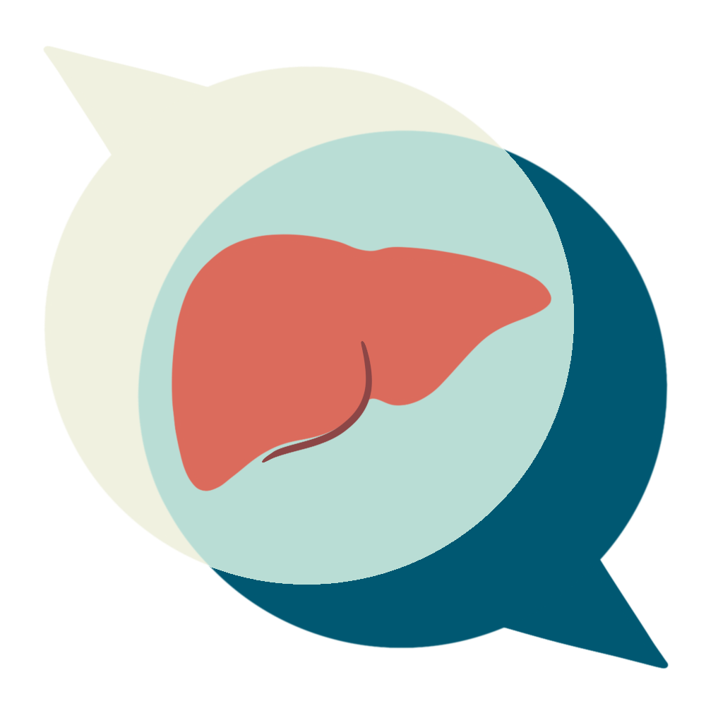 liver in speech bubbles